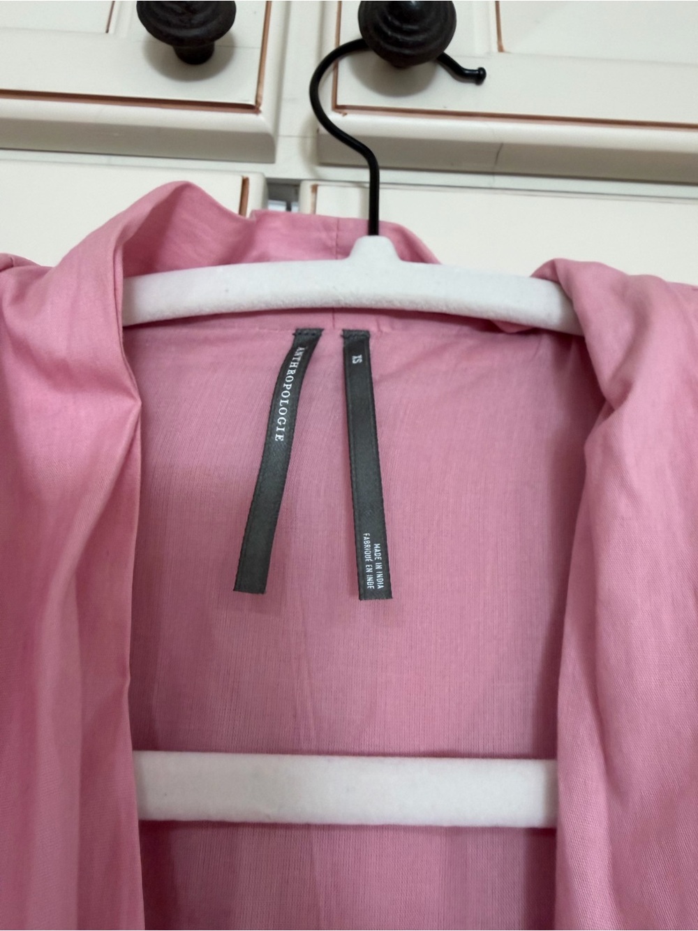 ANTHROPOLOGIE The Tommie Zip-Front Midi Dress Pink - Picture 6 of 8